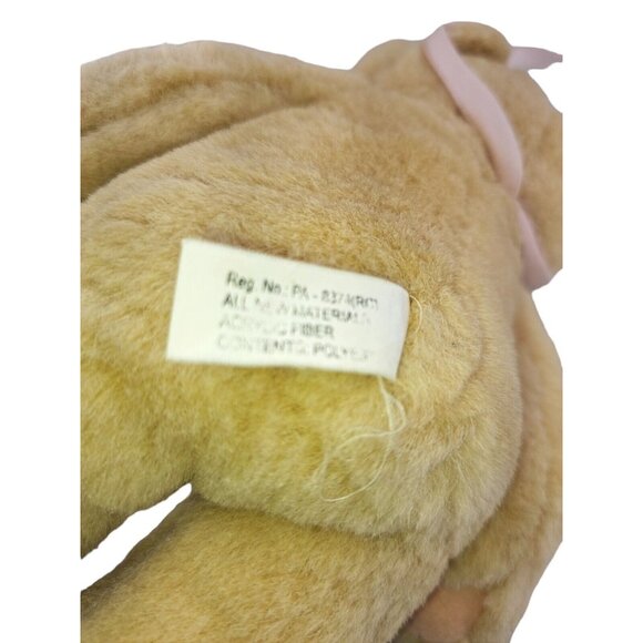 VTG Cherished Teddies Plush Teddy Bear by Priscilla Hillman - Beige Tan, 8in - Picture 6 of 9